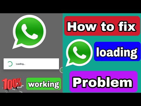 How to fix WhatsApp not open loading problem 2025 | Whatsapp loading account center problem