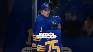 The Sabres Were Booed Off The Ice😬