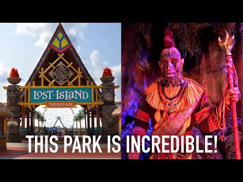 Visiting the Amazing Lost Island! Our First Time at Iowa's Insane New Theme Park | July 2023 Vlog