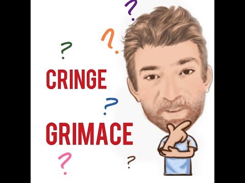 English Tutor Nick P Lesson (483) The Difference Between Cringe and Grimace