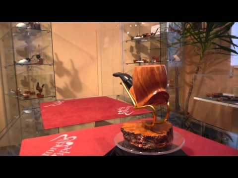 Pipa in radica bent fatta a mano - www.paronellipipe.it