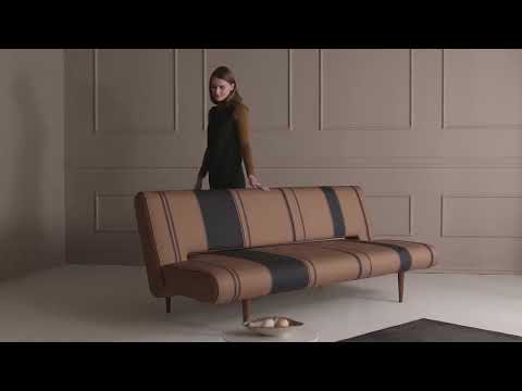 Innovation Living - Unfurl Vintage Stripe Sofa Bed.