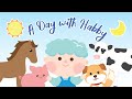 A Day With Habby 3 Mins Story For Kids Farm Animals Little Habs