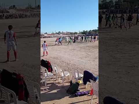 Violencia en el Futbol de San Luis Final entre Mitre de Lujan y Estrella Roja de Candelaria