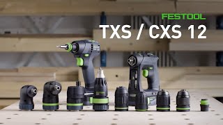 Festool Taladro atornillador a batería CXS/TXS 12 anuncio