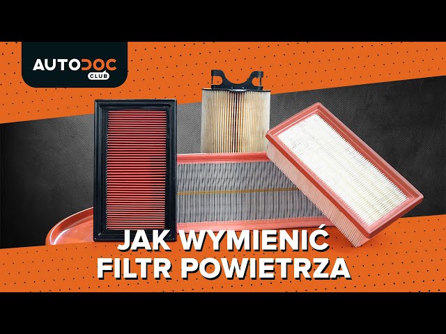 Obejrzyj przewodnik wideo w jaki sposób wymienić Filtr powietrza silnika w VW BORA