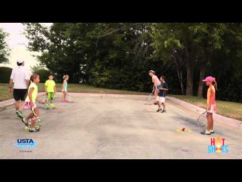 USTA Texas Hot Shots video series – Racquet Ball Rolling 5 of 25