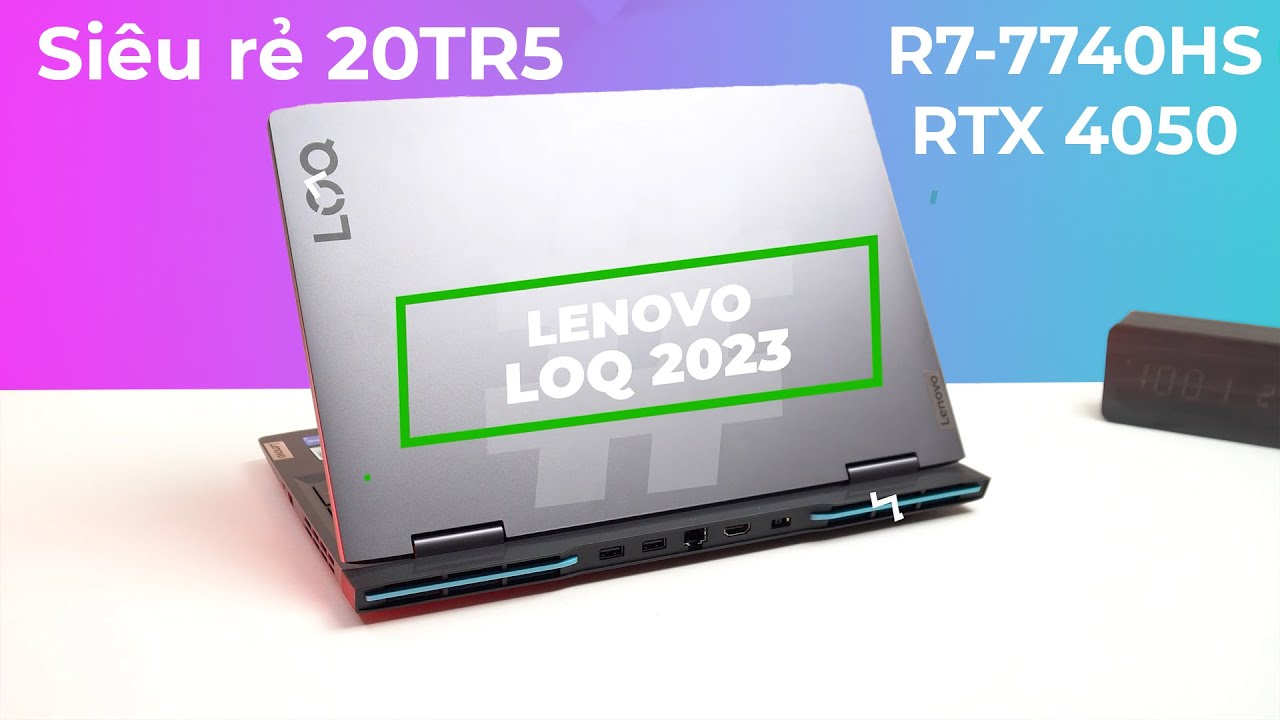 Laptop Lenovo LOQ (2023) Intel Core i5-13420H, Ram 8GB, 1TB SSD, 15.6inch FHD 144hz, RTX™ 3050