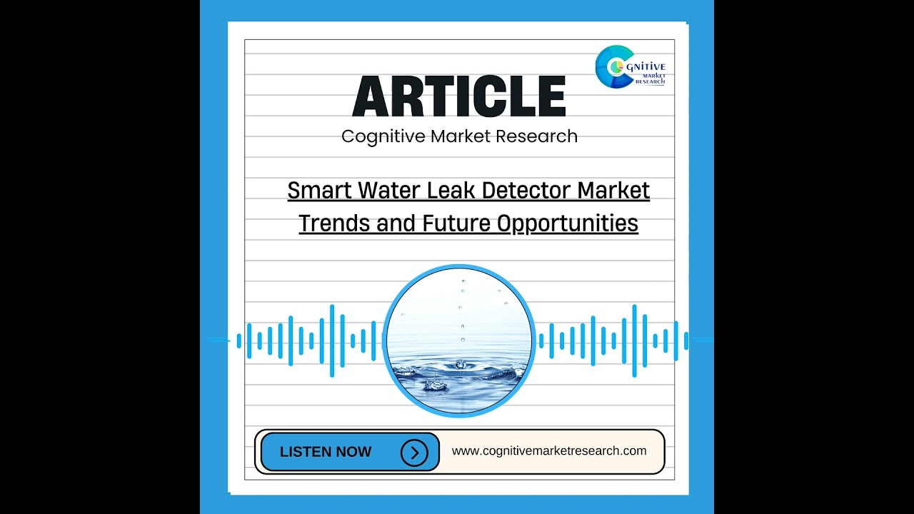 Smart Water Leak Detector Market Trends and Future Opportunities