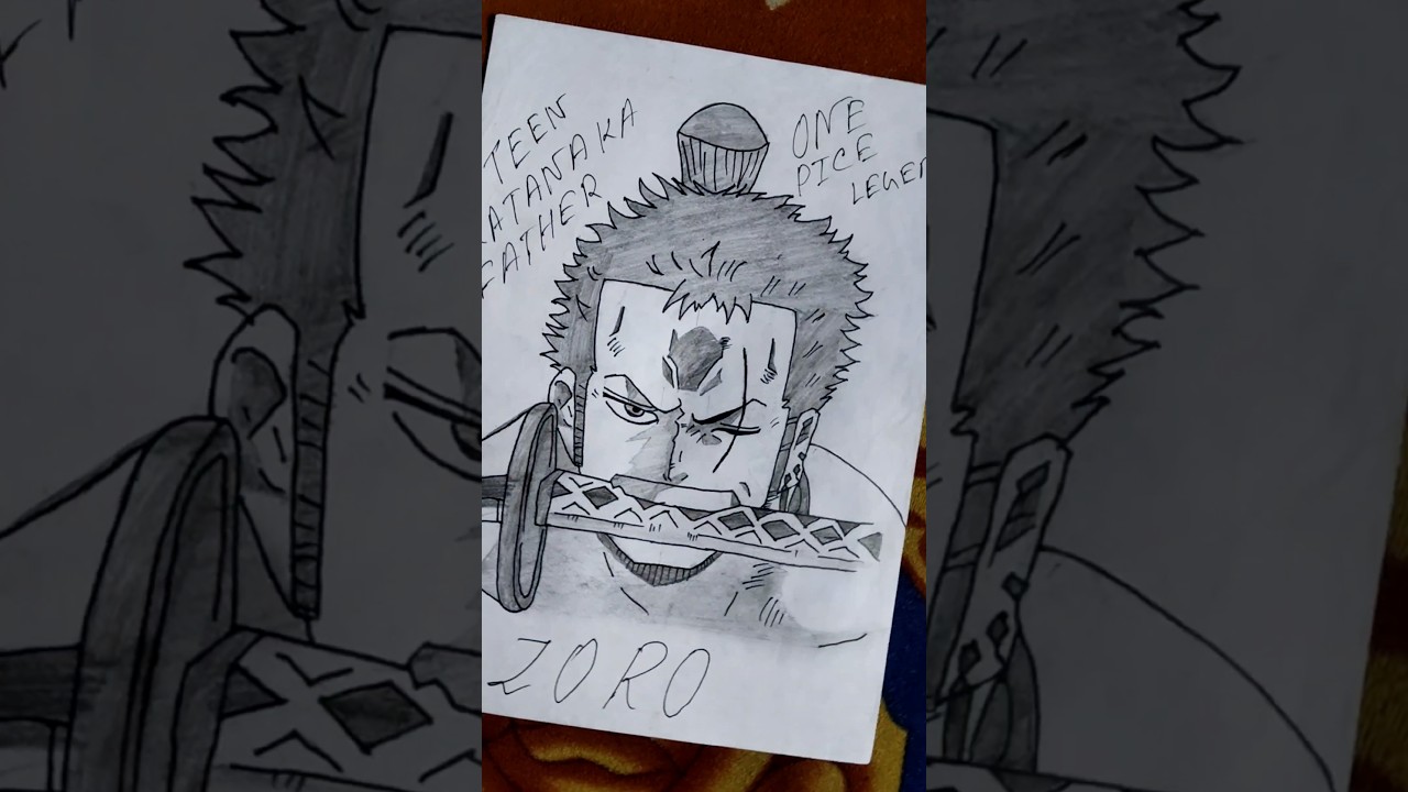 RATE MY 1-10 ZORO ART🔥🔥