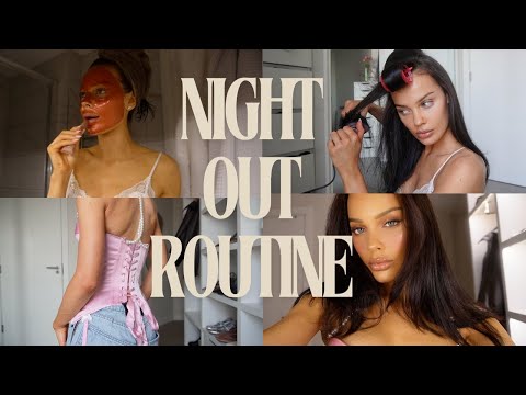 my get ready routine for a big event! hair, makeup & outfit