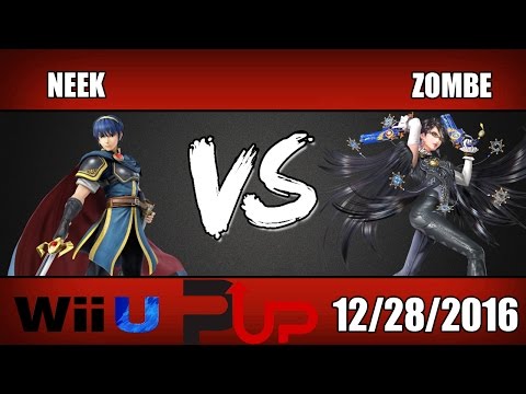Neek (Marth) vs. Zombe (Bayonetta) - Wii U Winners Round 2 - SOS