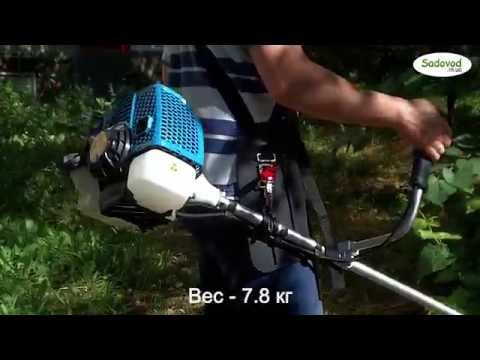 Видео Мотокоса SADKO GTR-2200 New в работе