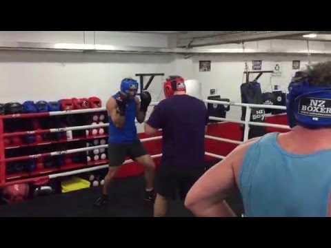 Sparring early days 2, Ben Alex Ryan