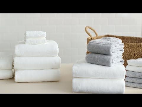 How To Fold Bath Towels | Martha Stewart Folding Hack