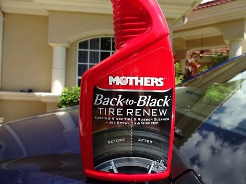 Mothers Back to Black Tire Renew Review and Test Results on my 2014 Hyundai Tucson