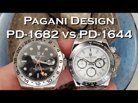 Pagani Design PD-1682 Explorer II vs PD-1644 Chronograph
