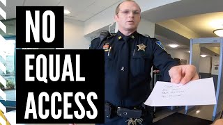 Courthouse security breaks federal law and disregards US Constitution