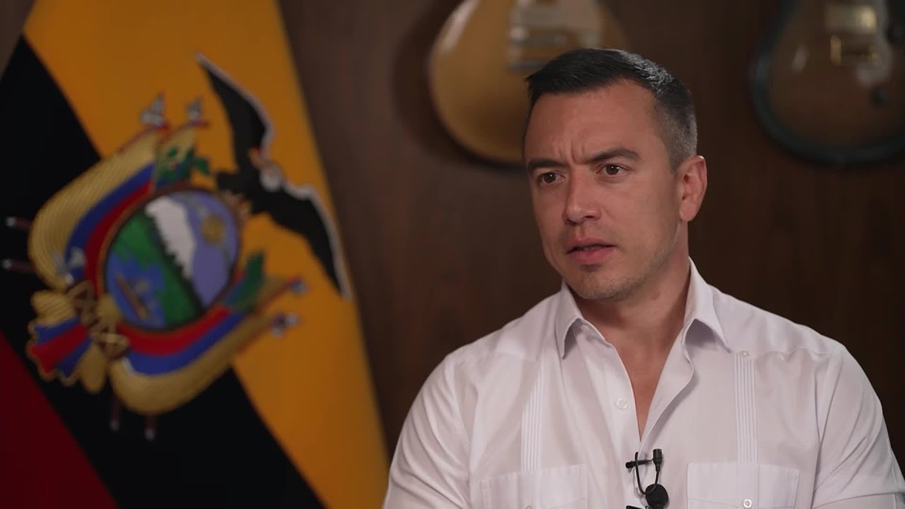 Ecuador’s Noboa Open to Broader US Role on Security
