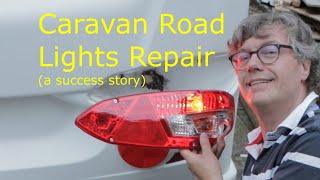 Caravan Road / Tail  Lights Repair - a success story