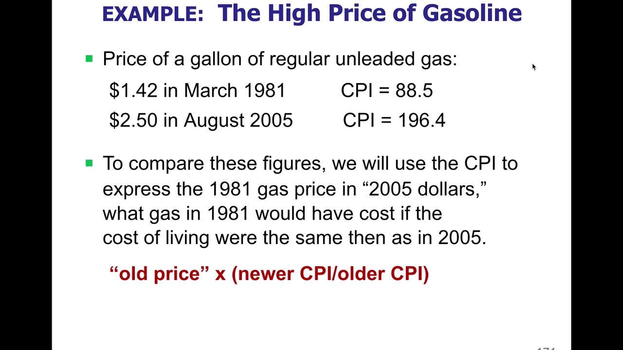 Macro 2.36 - Adjusting Variables for Inflation