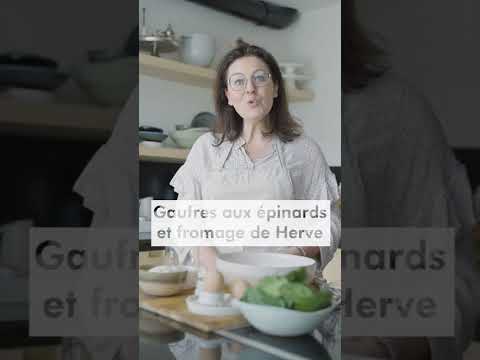 Recette Gaufres aux épinards et ricotta