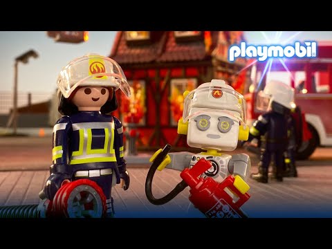 Was macht die Feuerwehr 🚒ROBert erklärt | PLAYMOBIL Deutschland