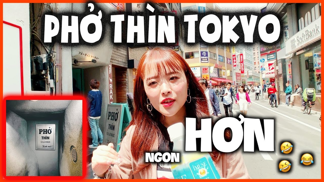 [ĂN GÌ Ở NHẬT] Dẫn gái Nhật đi ăn Phở Thìn Tokyo và cảm nhận | Nico Chin ft. Suzuka Jp