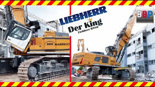 Liebherr R 980 demolition VHHD, Unterföhring, Germany, 07.10.2021.