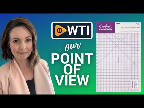Crafter's Companion Cutting Mat-12 x 18 Inch - WTI product video review