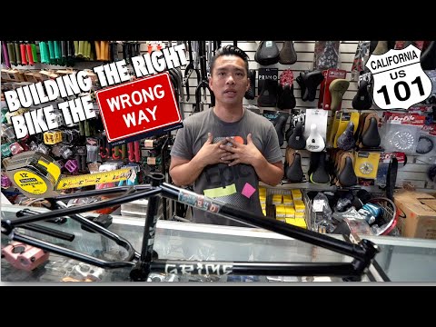 BUILDING THE RIGHT BMX BIKE THE WRONG WAY!