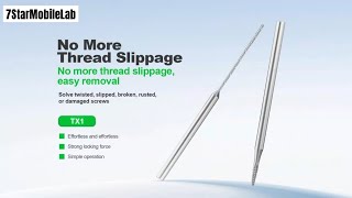 RELIFE TX1 Sliding Thread Screw Drill Bit Set Thread Slippage No more thread slippage, easy removal