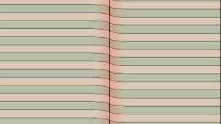 Elastic Rebound of the ground during an earthquake