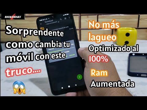 Optimizar Android No lag con una fluidez al 100 sin root aumenta RAM para jugar y más..