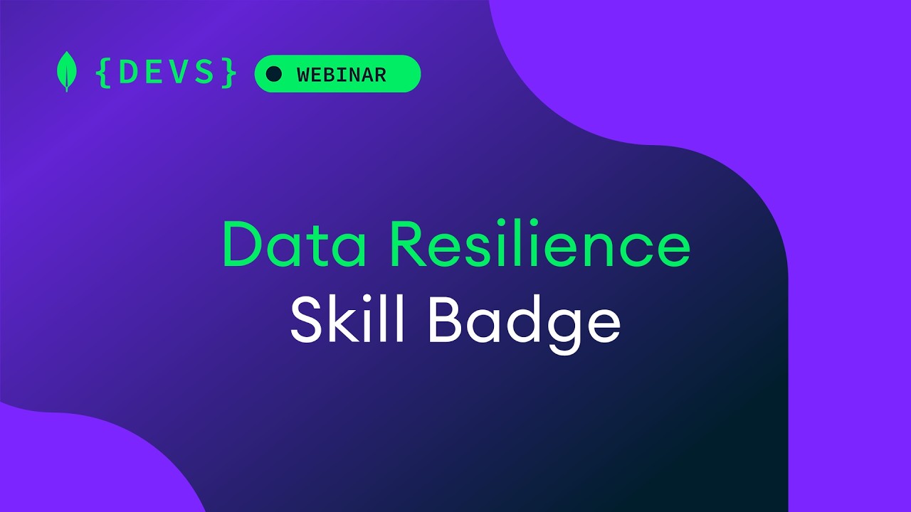Data Resilience Skill Badge