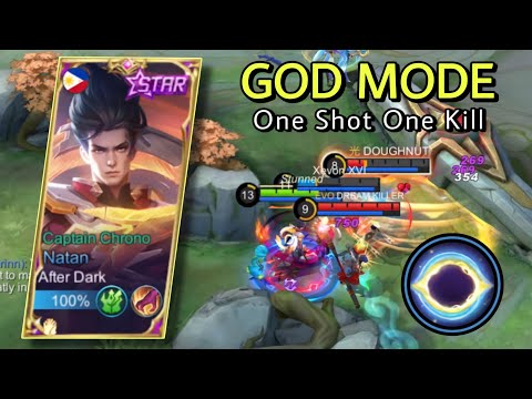 Natan God Mode in High Ranked!! Top Global Natan by After Dark - Mobile Legends