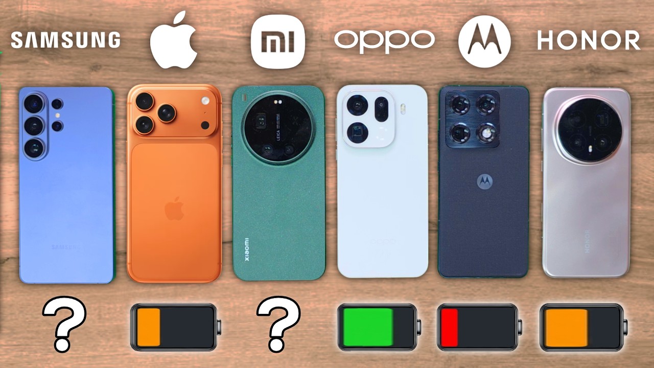 Galaxy S26 Ultra vs iPhone 17 Pro Max 🔋 TEST BATERIA