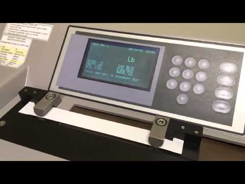 Applied Paper Technology, Inc. - Tensile Test - TAPPI T494