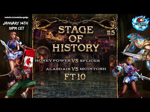 [Soul Calibur 2] Stage of History #5 ft. Splicer, Honey Power, Alasdair & Mcintosh
