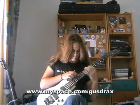 Gus Drax: Chris Broderick's Betcha Can't Play This- 8 finger Tapping Arpeggios