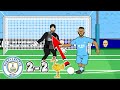 Man City vs Liverpool: the cartoon! (2-2 2022 De Bruyne Jota Jesus Mane)