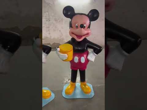 Frp Disney Character Statue For Kids