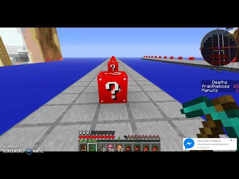 Popularmmos lucky block race part 1