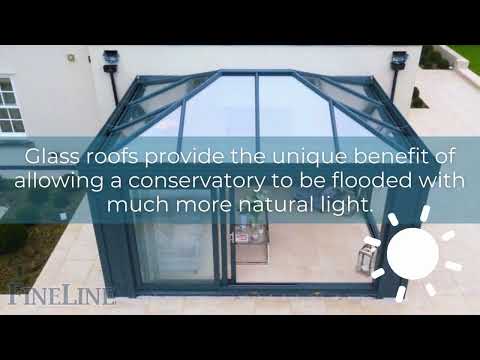 Glass conservatory roofs by FINELINE