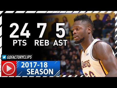 Julius Randle Full Highlights vs Nuggets (2017.11.19) - 24 Pts, 7 Reb off the Bench!