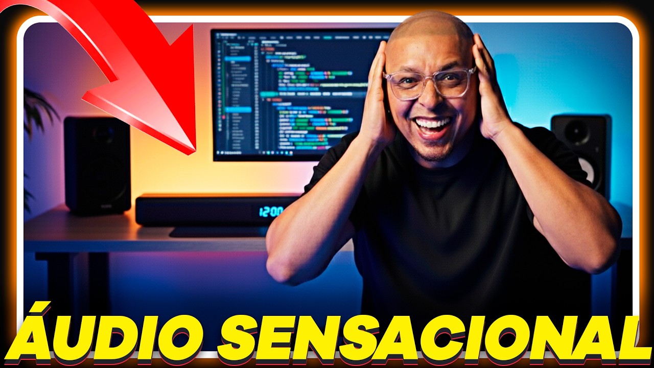 Essa soundbar é o que faltava para transformar seu setup!