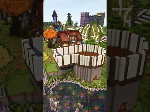 Minecraft: INSANE Amethyst House Build!! 💎💜