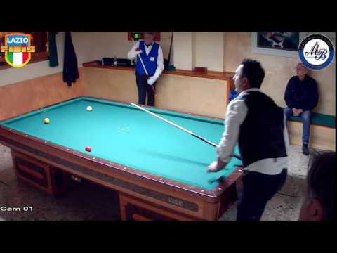Pichetti vs Sensi 2 Cat - 3ªProva Camp.Regionale - CSB Martino's Billiards(LT) 1/2Apr2017