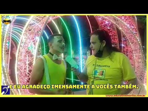 Tv Educativa VFM entrevista Ator Wendel Pena da Companhia Colorê Três Risos no Natal Iluminado 10 de Dezembro de 2.025 corte 08
