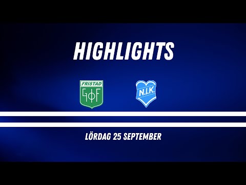 Fristad Goif - Nilsby IK (Höjdpunkter)